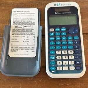 Texas Instruments TI-34 MultiView calculator